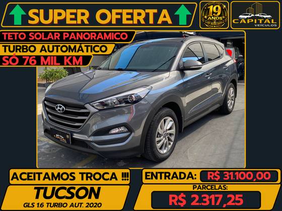 HYUNDAI TUCSON 1.6 16V T-GDI GASOLINA GLS ECOSHIFT